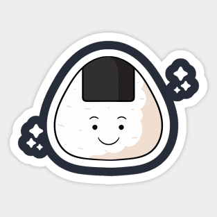 Cute onigiri Sticker